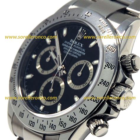 rolex daytona nero usato|used rolex daytona platinum.